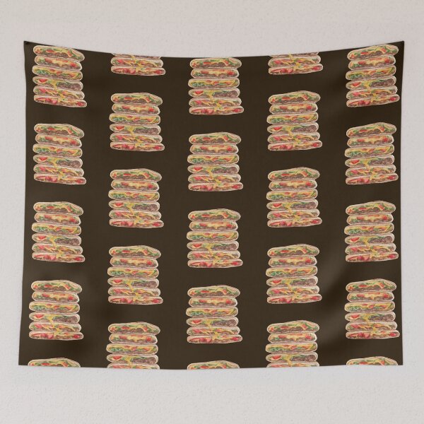 Item preview, Mexican Chilli Cheese Crunchwrap designed and sold by Alicia Chee.