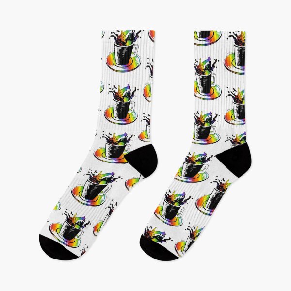 Item preview, Rainbow space astronaut in coffee designed and sold by RikkyTeesPride.
