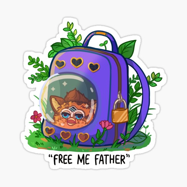 Free Me Father Sticker