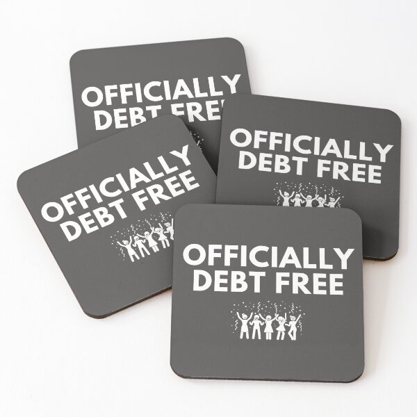 Item preview, Officially Debt Free designed and sold by g-raph.