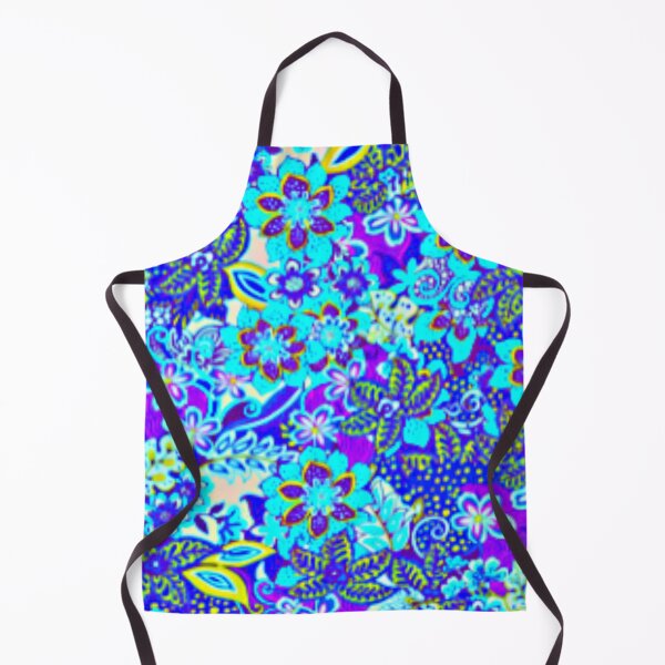 Item preview, DIGITAL TRENDS BRIGHT BLUE FLORAL designed and sold by THE AMERICAN TEEVANGELIST.