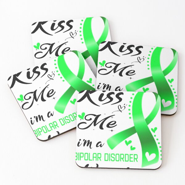 Item preview, Kiss Me I'm A Bipolar Disorder Warrior designed and sold by hvoid41.
