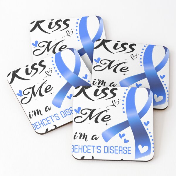 Item preview, Kiss Me I'm A Behcet's Disease Warrior designed and sold by hvoid41.