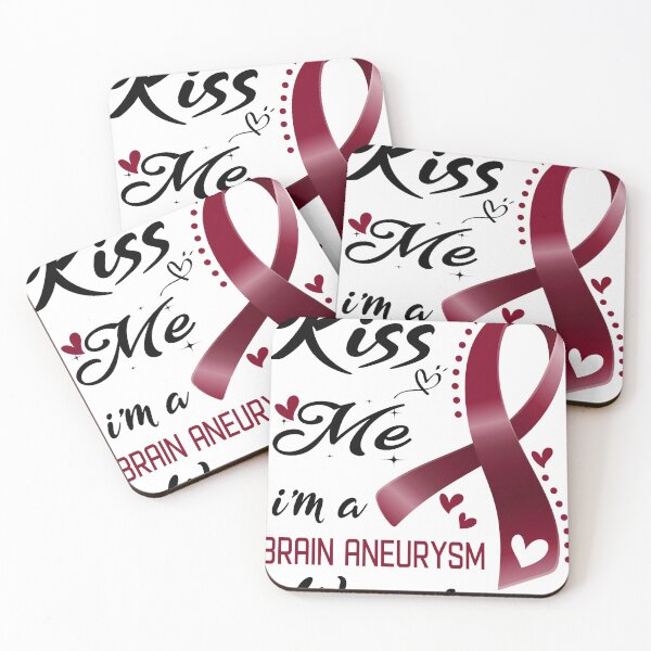 Item preview, Kiss Me I'm A Brain Aneurysm Warrior designed and sold by hvoid41.