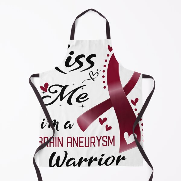 Item preview, Kiss Me I'm A Brain Aneurysm Warrior designed and sold by hvoid41.