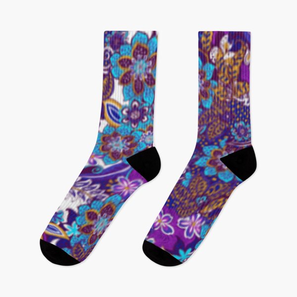 Item preview, DIGITAL TRENDS BRIGHT PURPLE FLORAL designed and sold by THE AMERICAN TEEVANGELIST.