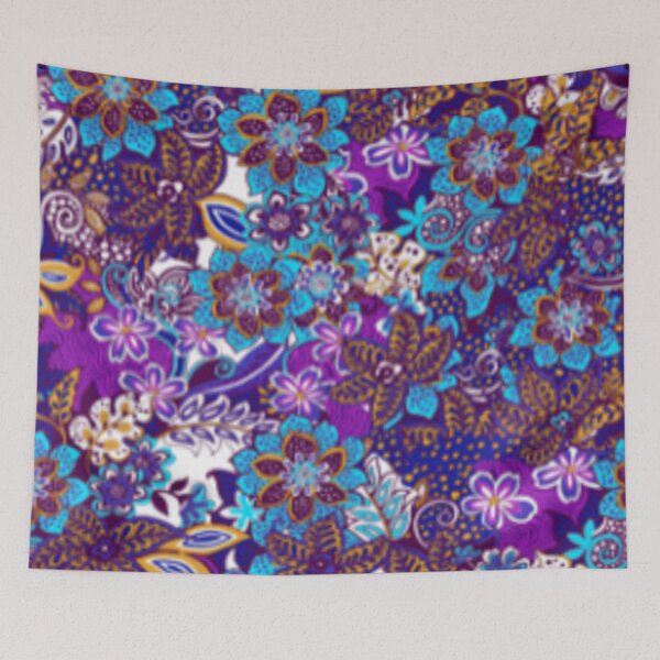 Item preview, DIGITAL TRENDS BRIGHT PURPLE FLORAL designed and sold by THE AMERICAN TEEVANGELIST.