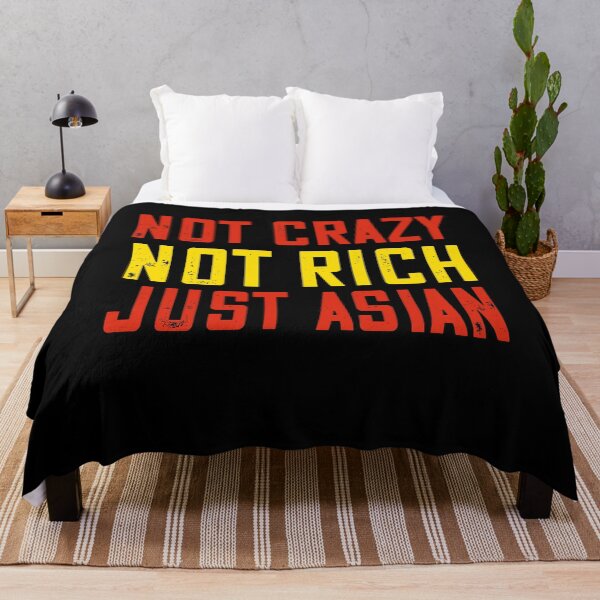 Item preview, Not Crazy Not Rich Just Asian, Stop Asian Hate, Anti-racism designed and sold by Mode Tees.