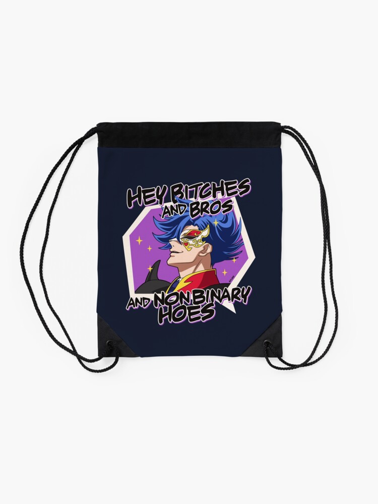 Alternate view of Even Adam Is Inclusive Drawstring Bag