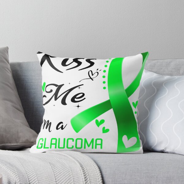 Item preview, Kiss Me I'm A Glaucoma Warrior designed and sold by hvoid41.