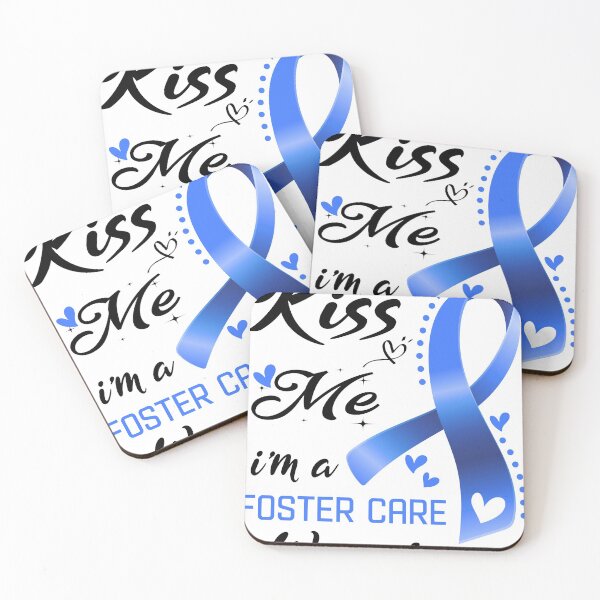 Item preview, Kiss Me I'm A Foster Care Warrior designed and sold by hvoid41.