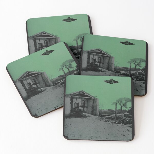 Item preview, UFO | Abandoned village | Vintage | Green designed and sold by spinolator.