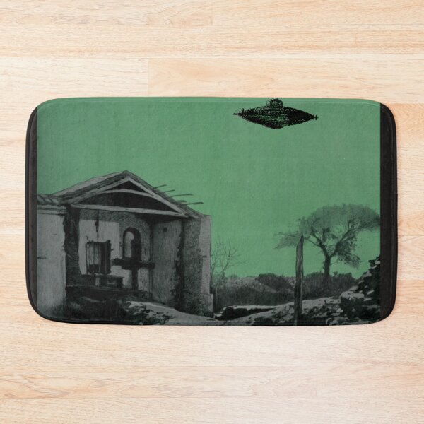 Item preview, UFO | Abandoned village | Vintage | Green designed and sold by spinolator.