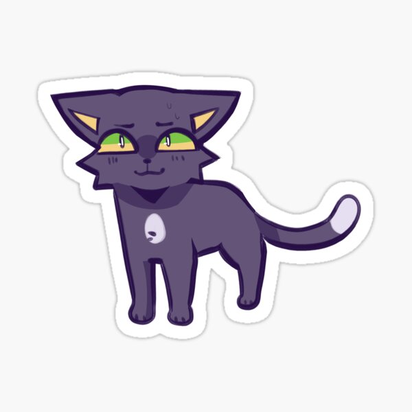 Ravenpaw Warrior Cat Fan Kiss-cut Sticker -  Israel