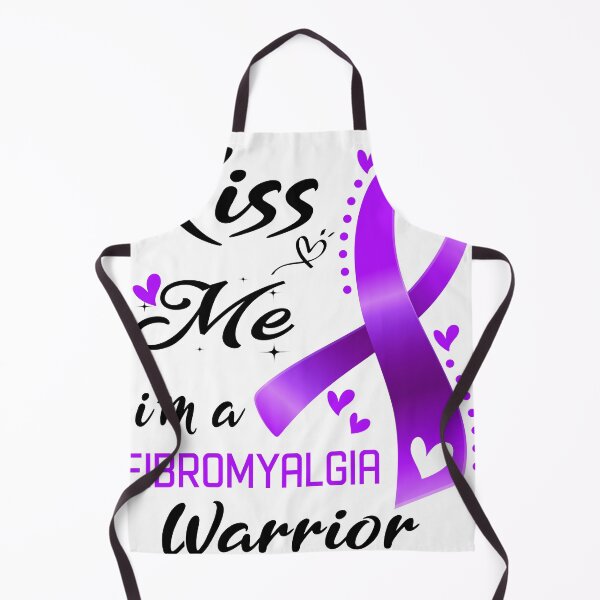 Item preview, Kiss Me I'm A Fibromyalgia Warrior designed and sold by hvoid41.