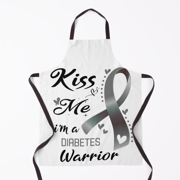 Item preview, Copy of Kiss Me I'm A Diabetes Warrior designed and sold by hvoid41.