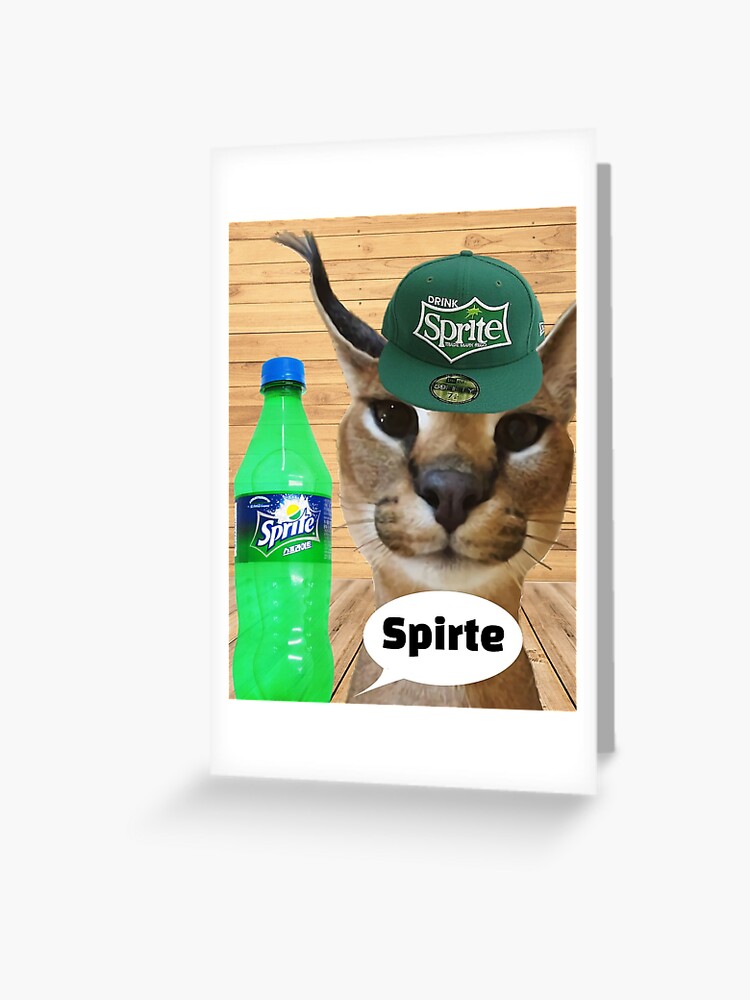 Big Floppa Cat Meme Spirte Zabloing (Fanter series) | Postcard