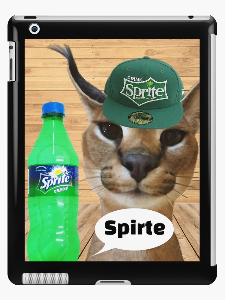 Drunk Floppa Meme Caracal Cat | iPad Case & Skin