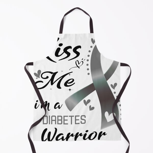 Item preview, Kiss Me I'm A Diabetes Warrior designed and sold by hvoid41.