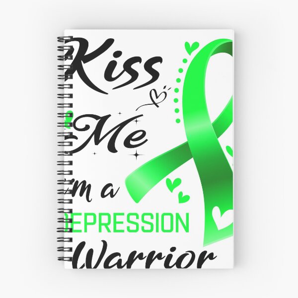 Item preview, Kiss Me I'm A Depression Warrior designed and sold by hvoid41.