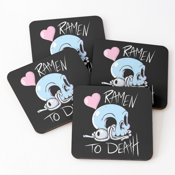 Item preview, Love Ramen To Death Skull Eyeball Ramen Noodle Lover designed and sold by swiftyspade.