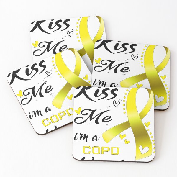 Item preview, Kiss Me I'm A COPD Warrior designed and sold by hvoid41.