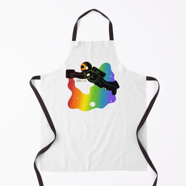 Item preview, Rainbow space, astronaut with bucket designed and sold by RikkyTeesPride.