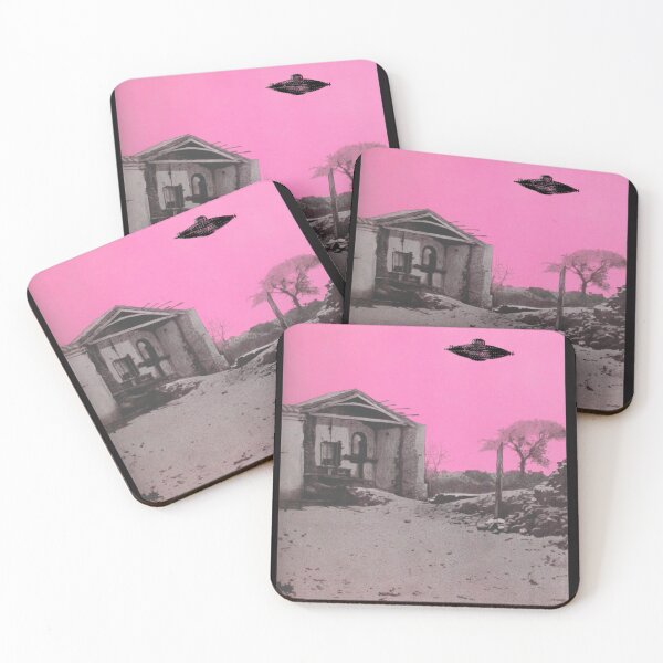 Item preview, UFO | Abandoned village | Vintage | Pink designed and sold by spinolator.