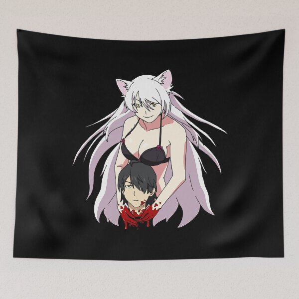 Item preview, Bakemonogatari Araragi & Hanekawa  designed and sold by andBruns1.