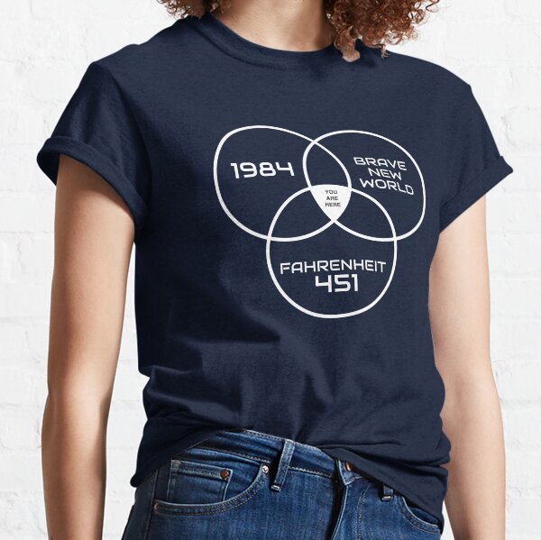 Item preview, Dystopian Present - You Are Here (white) designed and sold by MajesticEyesore.