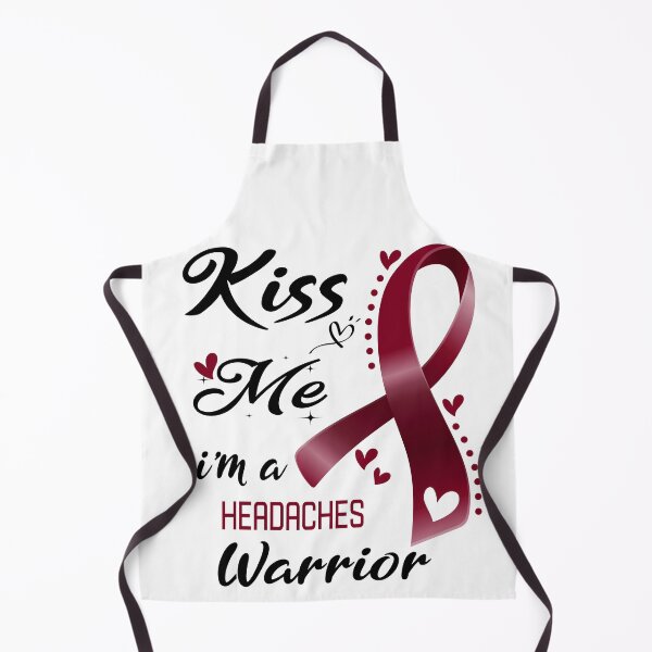 Item preview, Kiss Me I'm A Headaches Warrior designed and sold by hvoid41.