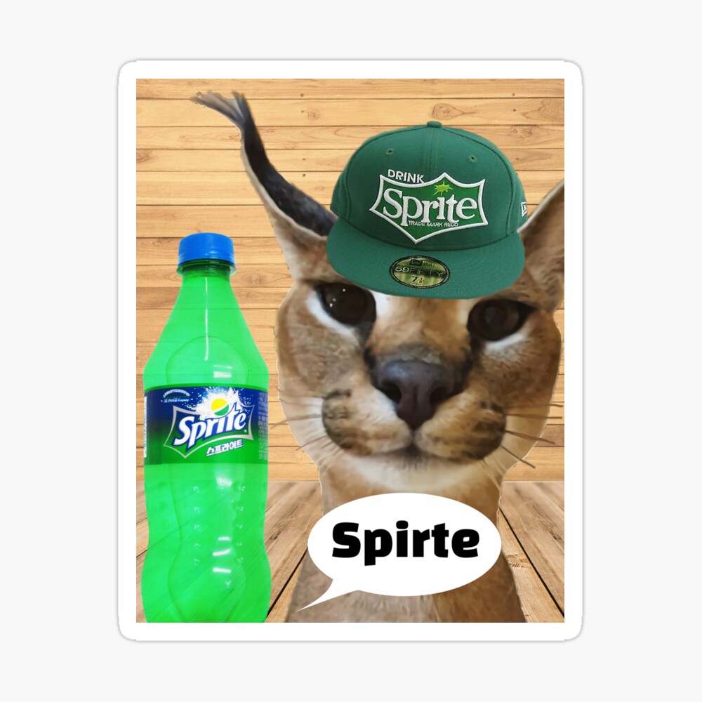 Big Floppa Cat Meme Spirte Zabloing (Fanter series) | Postcard