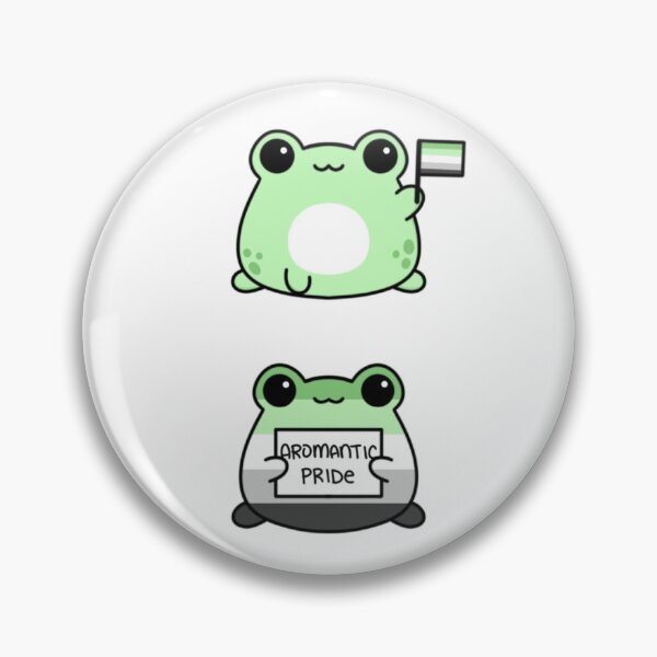 Item preview, Aromantic Pride Frogs designed and sold by CorieCake.