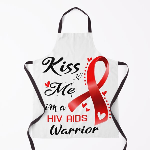 Item preview, Kiss Me I'm A Hiv Aids Warrior designed and sold by hvoid41.