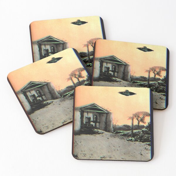 Item preview, UFO | Abandoned village | Vintage | Glitch designed and sold by spinolator.