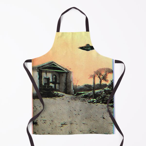 Item preview, UFO | Abandoned village | Vintage | Glitch designed and sold by spinolator.