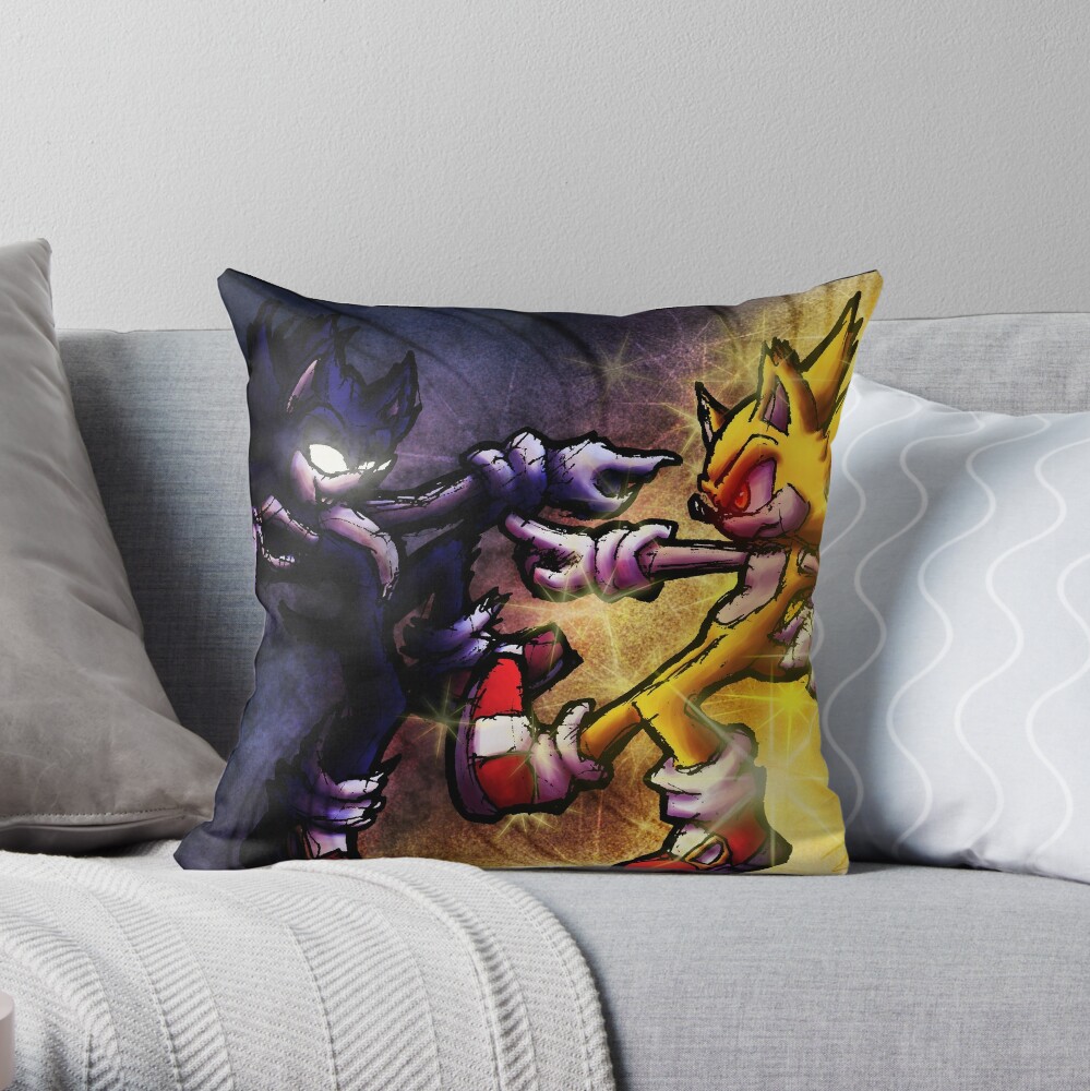 Dark Sonic vs Super Sonic Art Print for Sale by Zentix87