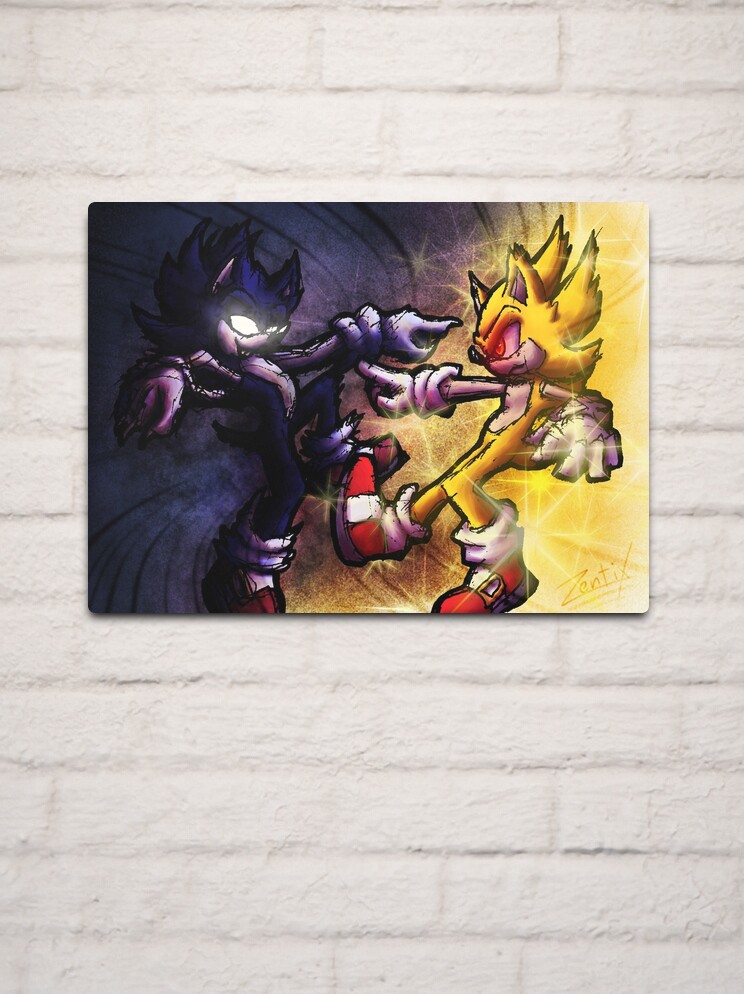 SUPER SONIC VS SUPER SHADOW !!