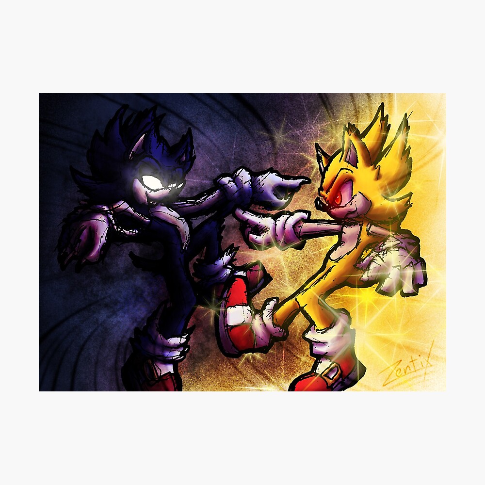 Dark Sonic  Sonic, Sonic and shadow, Sonic art