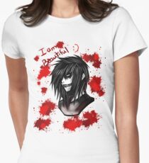 Jeff the Killer Women's Fitted T-Shirt