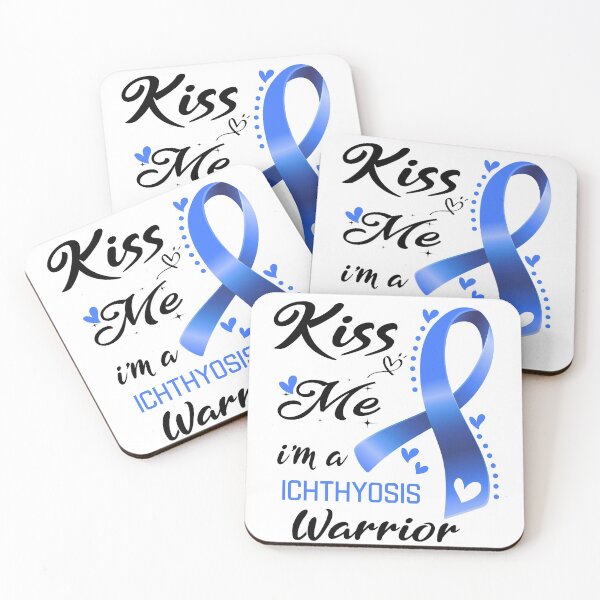 Item preview, Kiss Me I'm A Ichthyosis Warrior designed and sold by hvoid41.
