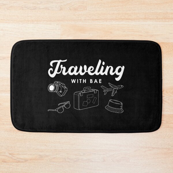 Item preview, Traveling With Bae Couples Vacation Baecation graphic designed and sold by jakehughes2015.