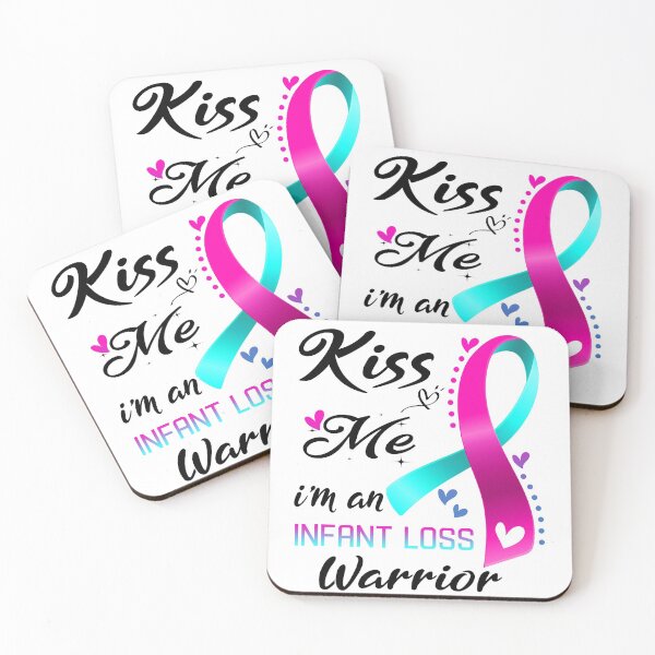 Item preview, Kiss Me I'm An Infant Loss Warrior designed and sold by hvoid41.
