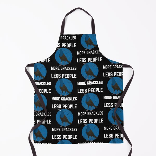 Item preview, Less People Birder Birdwatching Grackle design designed and sold by jakehughes2015.