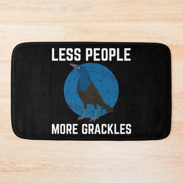 Item preview, Less People Birder Birdwatching Grackle design designed and sold by jakehughes2015.