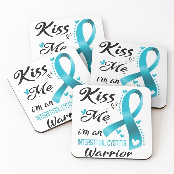 Item preview, Kiss Me I'm An Interstitial Cystitis Warrior designed and sold by hvoid41.