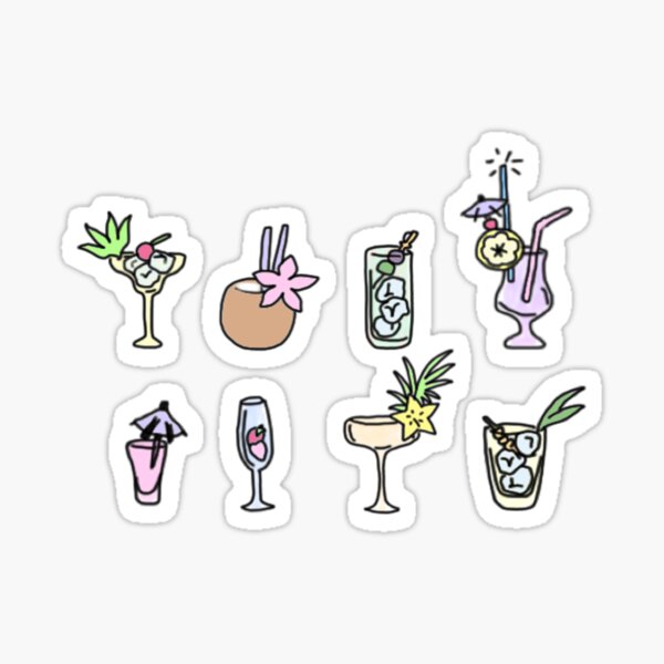 Item preview, variety cocktail drinks designed and sold by andilynnf.