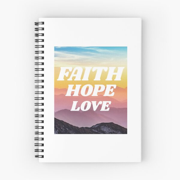 Item preview, Faith Hope Love Christian designed and sold by ShowMePrints.