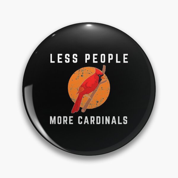 Artikelvorschau, Weniger Leute Birder Northern Cardinal Bird Grafik entworfen und verkauft von jakehughes2015.
