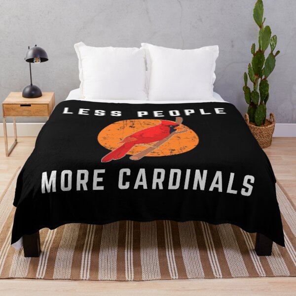 Item preview, Less People Birder Northern Cardinal Bird graphic designed and sold by jakehughes2015.